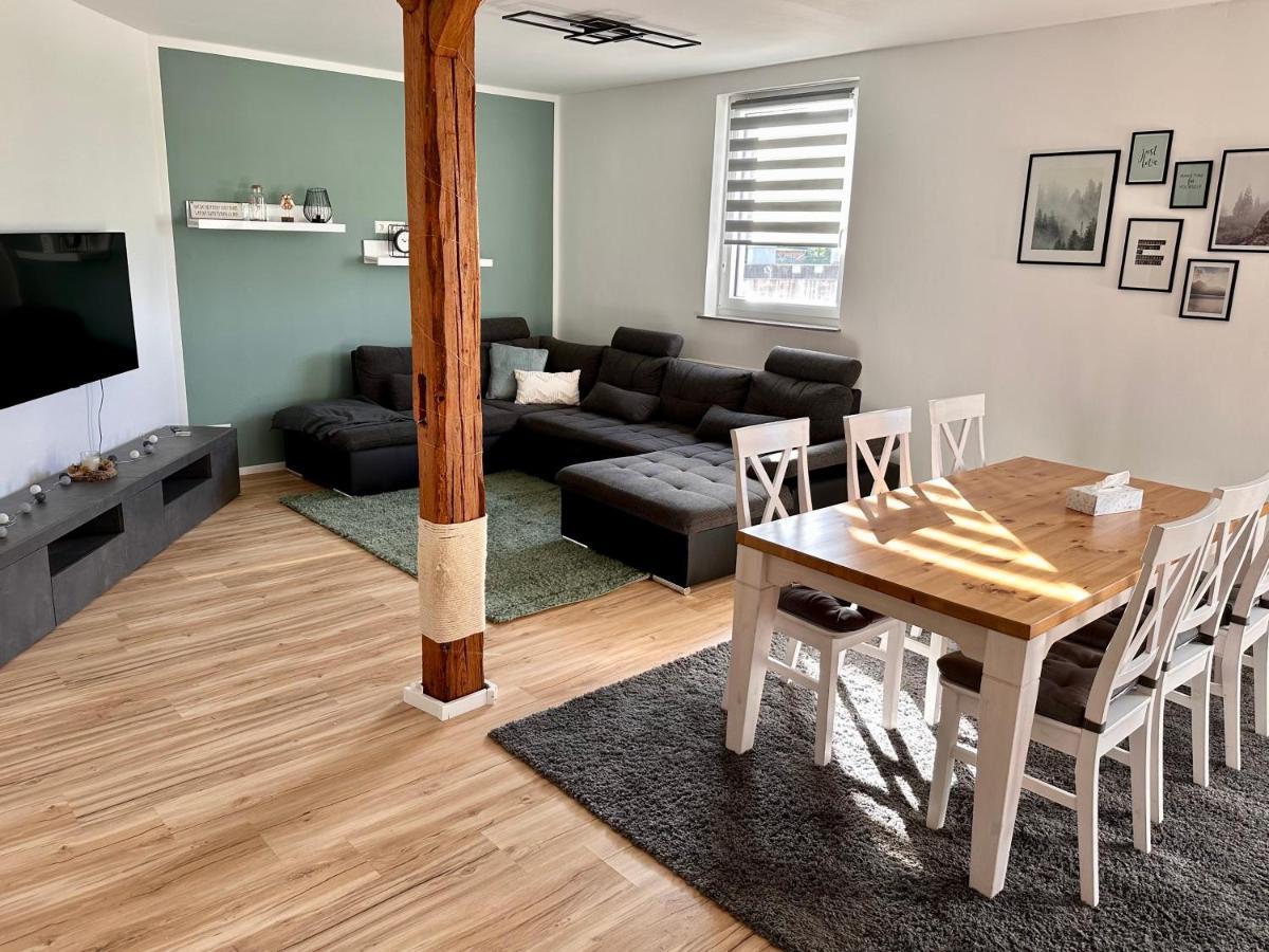 Ferienwohnung Storchennest Eisfeld Exterior foto